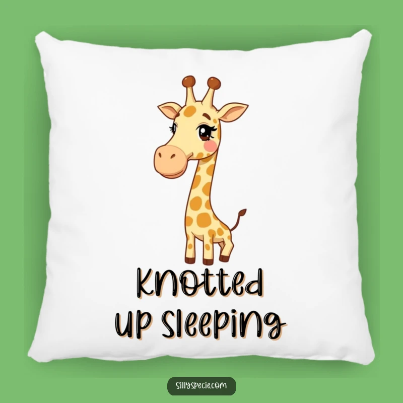 Funny Giraffe Knot Pillow - Soft & Hilarious Neck-Twisting Comfort Gift